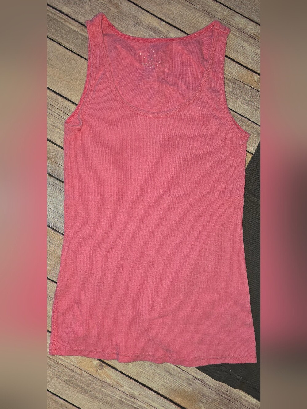 3 Tank Tops - Pink, Gray, and Teal - Picture 4 of 5